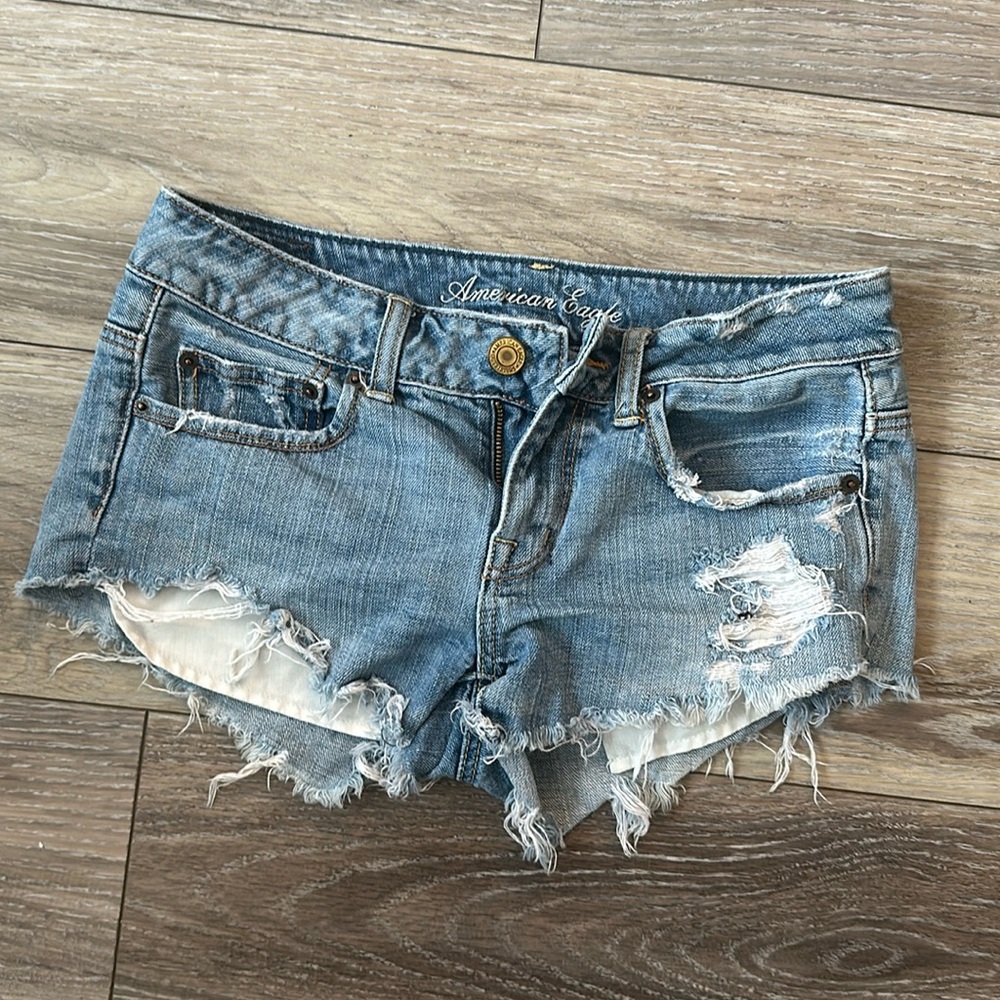 Size 2 American eagle jean shorts